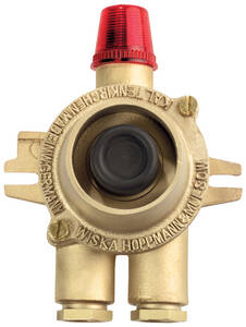 Push / signal button with control light