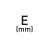 Collar diameter (E)